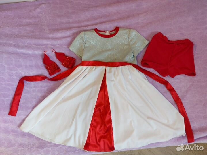 Танцевальные костюмы 15 шт, рост 116-130