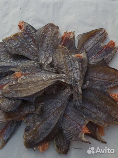 Вяленая мурманская камбала