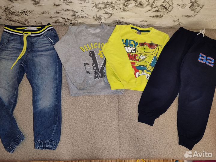 Вещи пакетом на мальчика 5 лет
