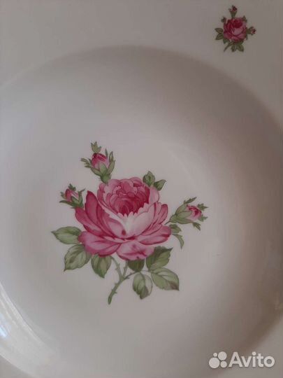 Тарелка для первого.Кахла ГДР