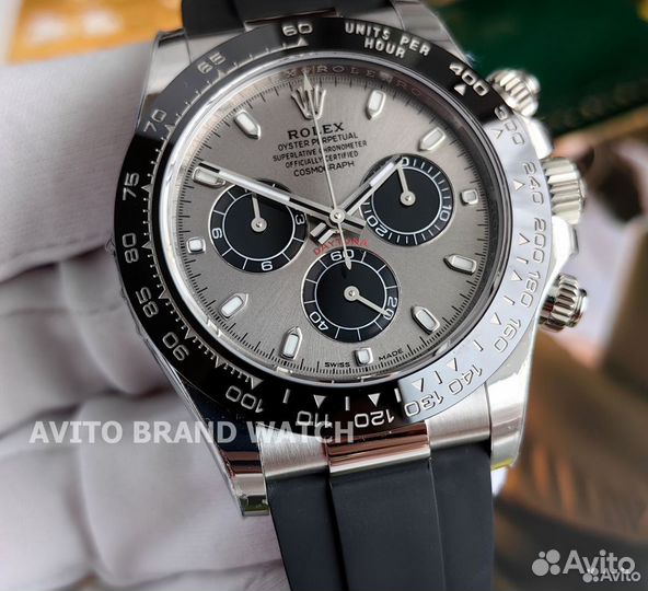 Часы Rolex daytona cosmograph grey dial 4130 механ