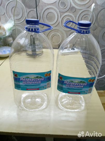 Пэт бутылка 5 л из под воды