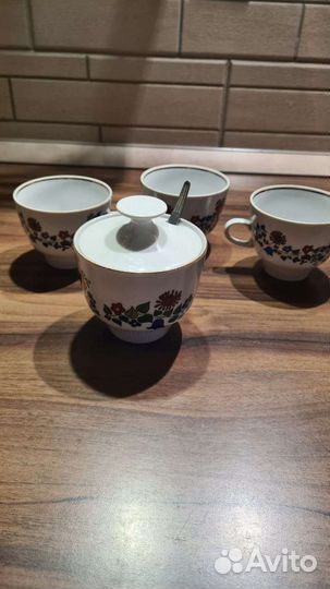 Чайный сервиз гдр colditz (остатки)