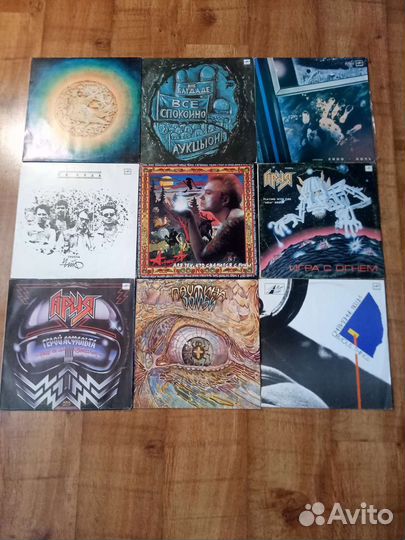 Пластинки русский рок, обмен