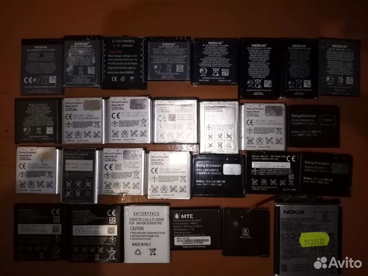 Аккумулятор разный