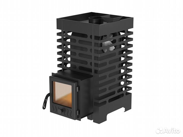 Печь банная aston 16 стекло (Везувий)