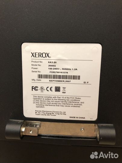 Монитор ЖК Xerox Xa3-20