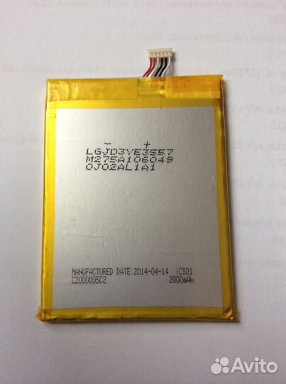 Аккумулятор к Alcatel 6037, 6040 - 2000мАч