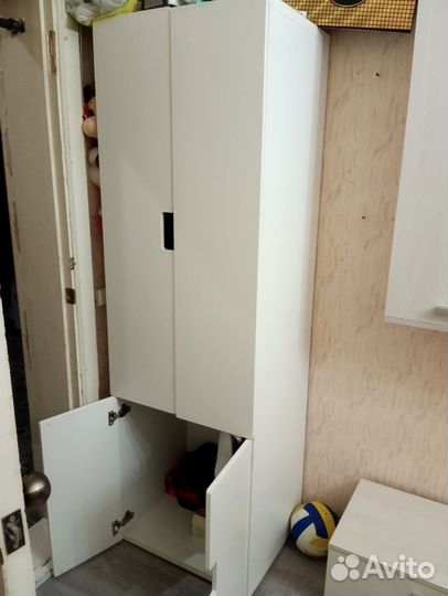 Шкаф IKEA белый детский