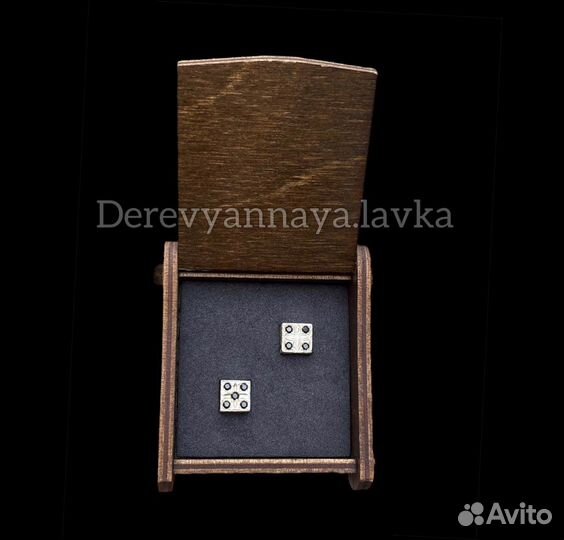 Игральные кости зарики серебряные