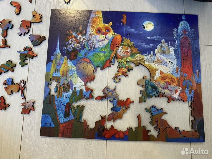 Деревянные пазлы davici «Праздник полной луны»