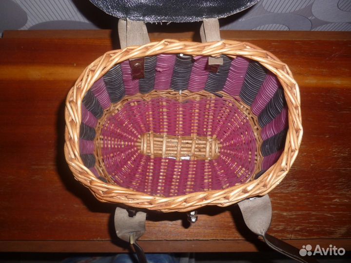 Корзинка плетёная детская СССР