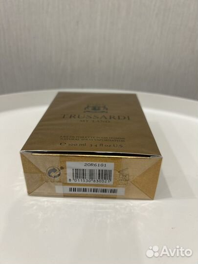 Trussardi My Land 100ml новая муж. туалетная вода