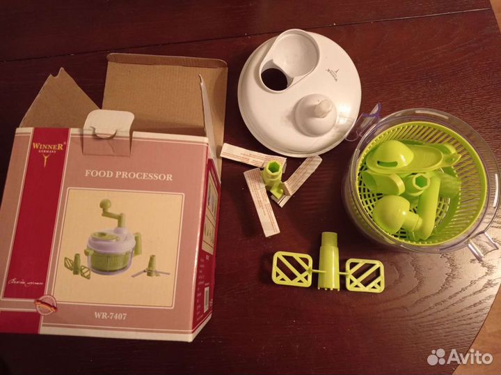 Кухонный комбайн ручной, измельчитель механический