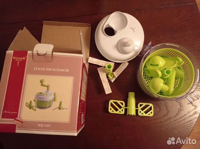 Кухонный комбайн ручной, измельчитель механический