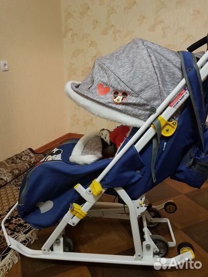 Коляска санки