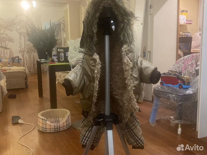 Комбинезон новый, зимний, на модного барбосика