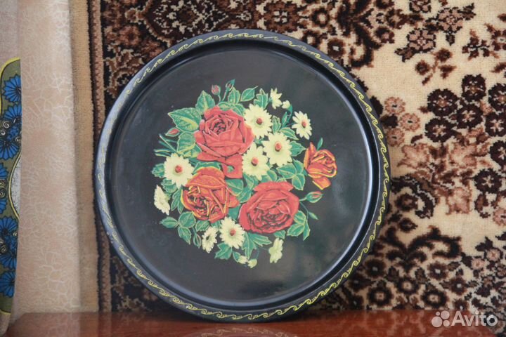Поднос металлический СССР