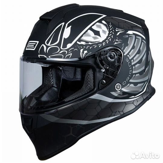 Шлем интеграл origine dinamo fighter Hi-Vis желтый