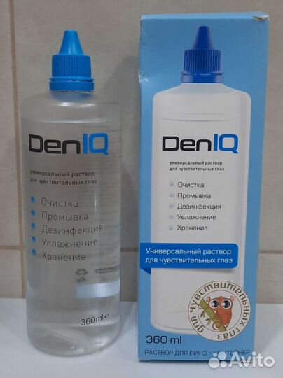 Раствор для линз DeniQ 360мл