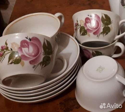 Предметы сервизов СССР