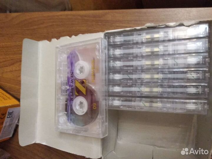 Аудиокассеты новые