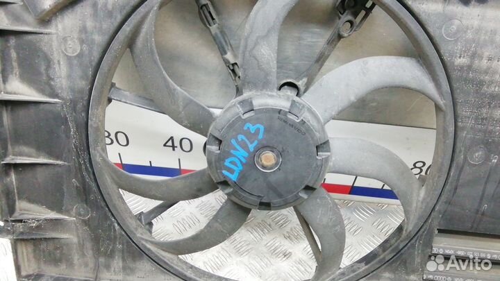 Вентилятор радиатора skoda octavia A5 3-9 дней