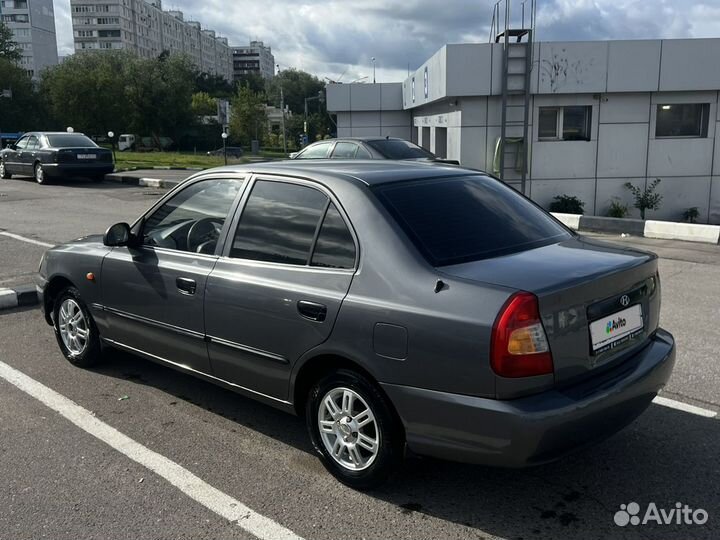 Hyundai Accent 1.5 AT, 2008, 180 000 км