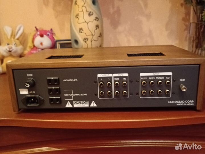 Ламповый предусилитель sun audio. Svc-200