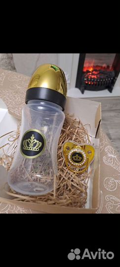 Набор для ребёнка бутылочка+соска