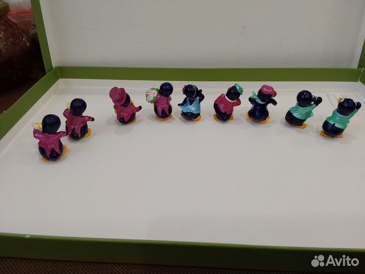 Киндер сюрприз Пингвины 1990 годов