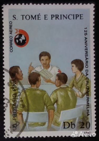 Набор марок 6шт, Сан-Томе и Принсипи, 1988-95гг