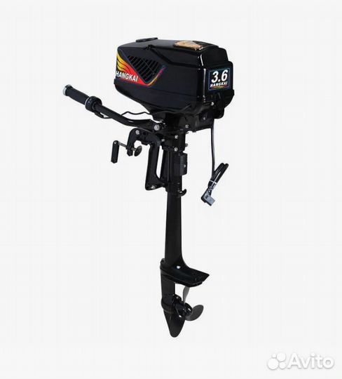 Лодочный мотор Hangkai Т3,6/3,6 л.с 2-х-тактный