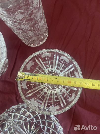 Хрустальная ваза