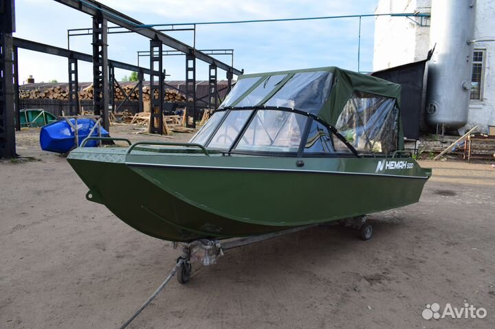 Неман 500 новый алюминиевый катер в наличии
