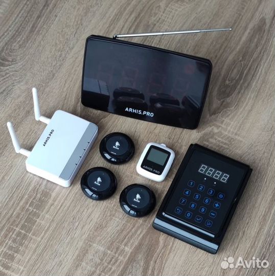 Кнопка вызова официанта модель Премиум, комплект