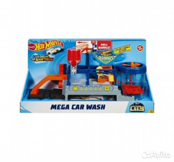 Hot wheels автомойка детская