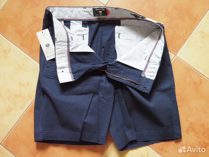 Шорты Dockers т/синие новые 32w и 34w