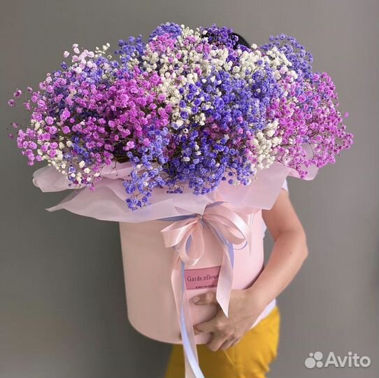 Букет из гипсофилы