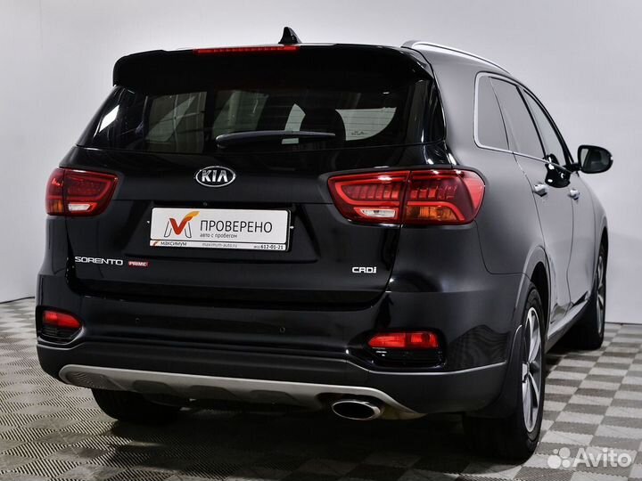 Kia Sorento Prime 2.2 AT, 2019, 106 916 км