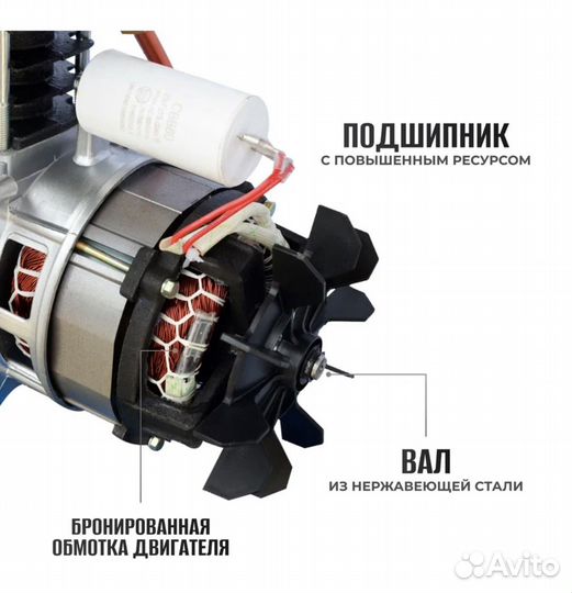 Поршневой воздушный компрессор electrolite 320