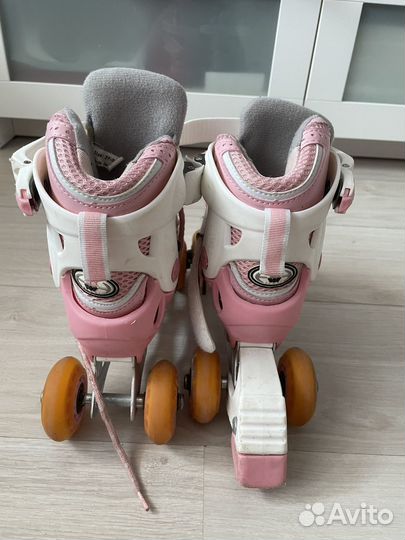 Роликовые коньки детские раздвижные