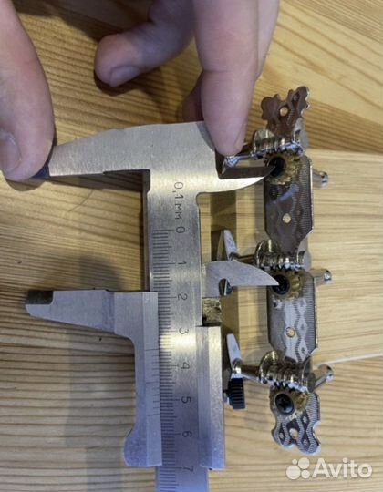 Колки для гитары стальные Dr Parts