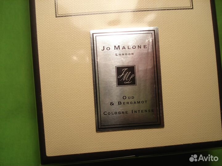 Jo Malone Oud & Bergamot 100мл одеколон Англия