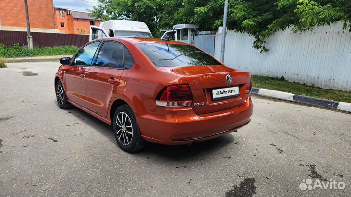 Volkswagen Polo 1.6 AT, 2017, 159 000 км