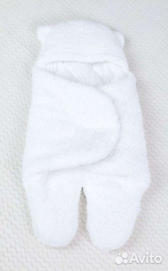 Конверт на выписку белый медвежонок Новый