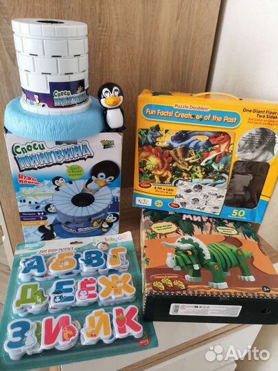 Развивающие игрушки/игры пакетом