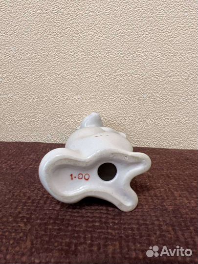 Винтажная фарфоровая статуэтка Ласка (Горностай)