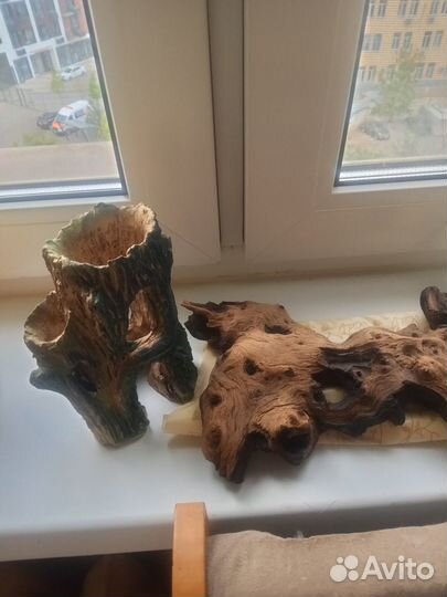 Грот в аквариум