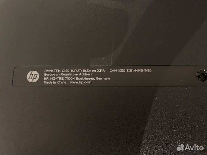 Ноутбук HP в хорошем состоянии